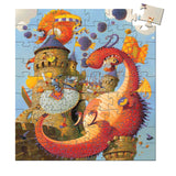 Vaillant and The Dragon Silhouette Puzzle