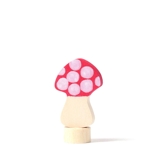 Wooden Figure - Fly Agaric