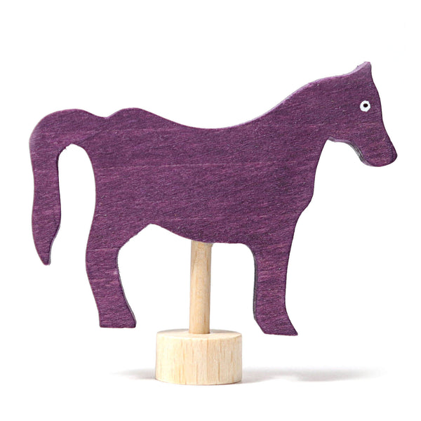 Wooden Figure - Red Horse