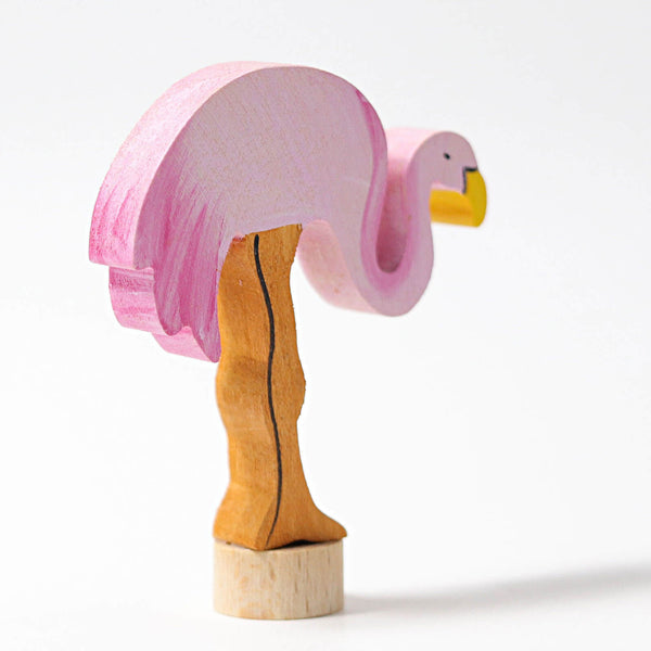 Wooden Figure - Flamingo