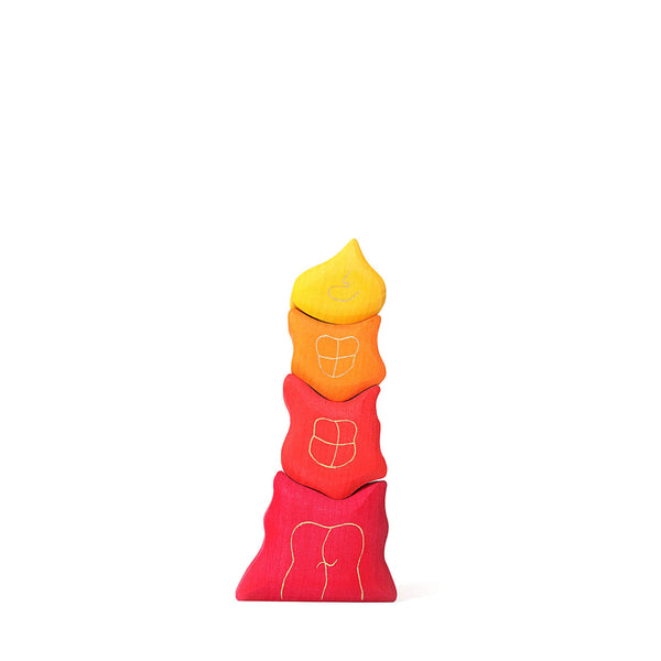 Tower Roses Wooden Stacking Blocks