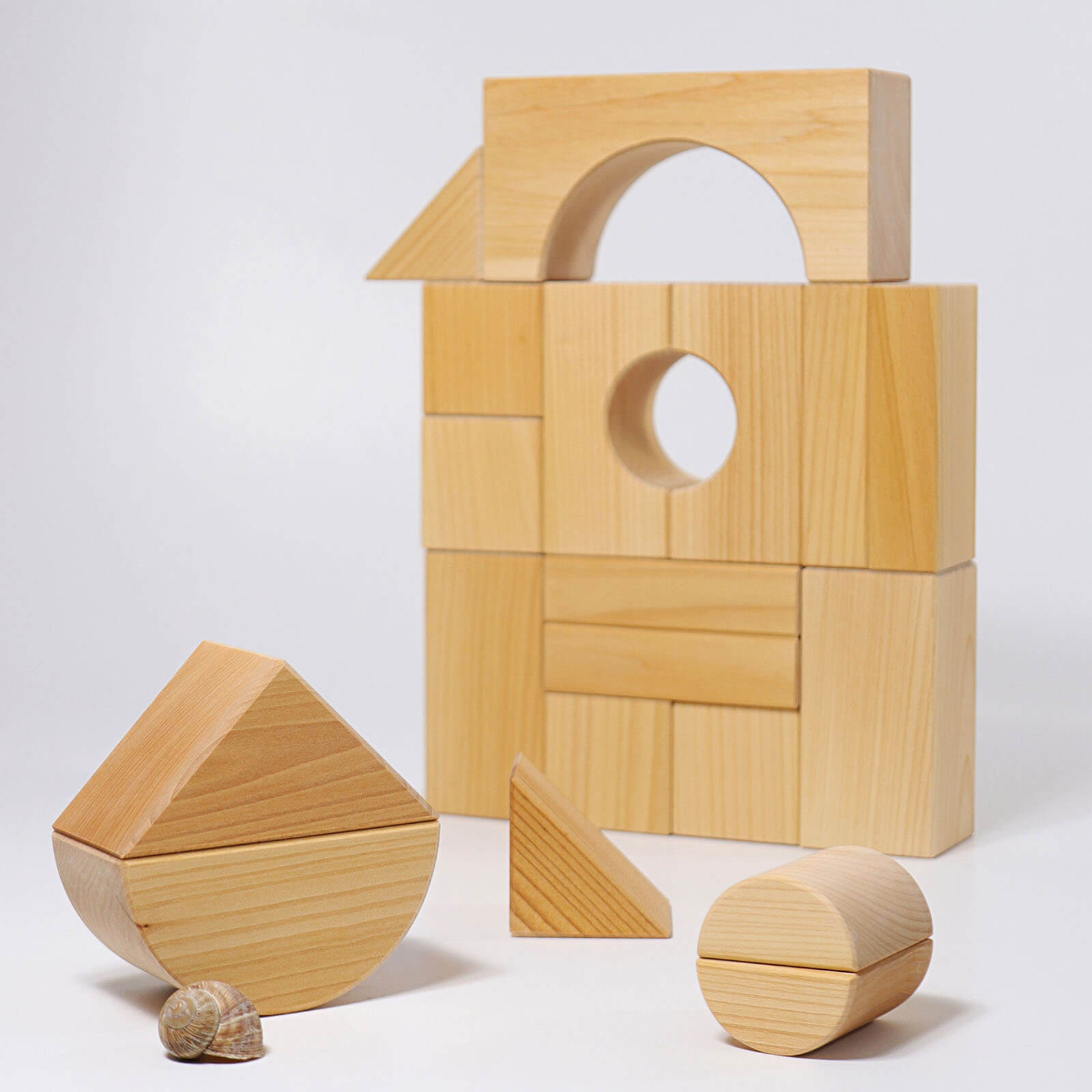 Wooden Natural Giant Building Blocks