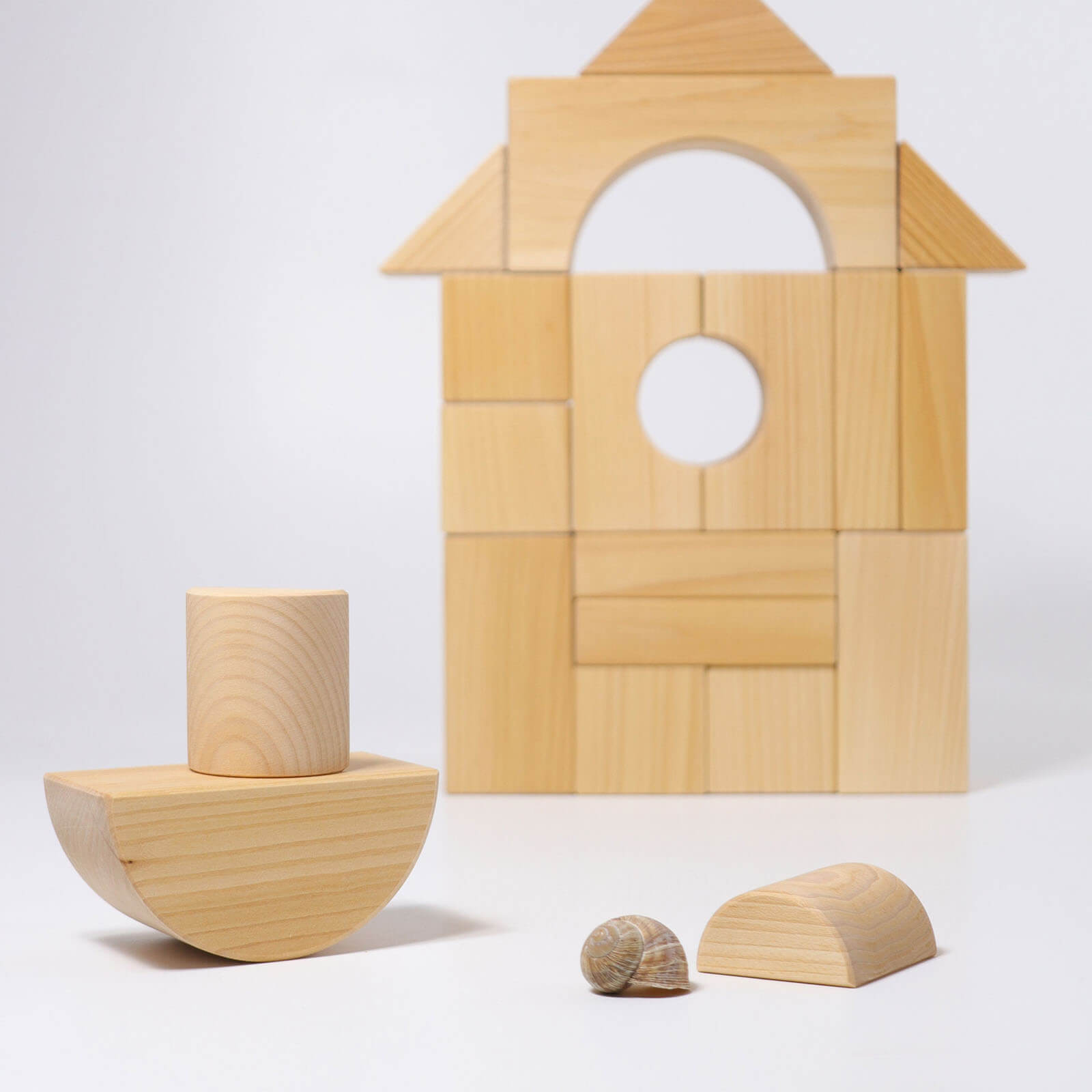 Wooden Natural Giant Building Blocks