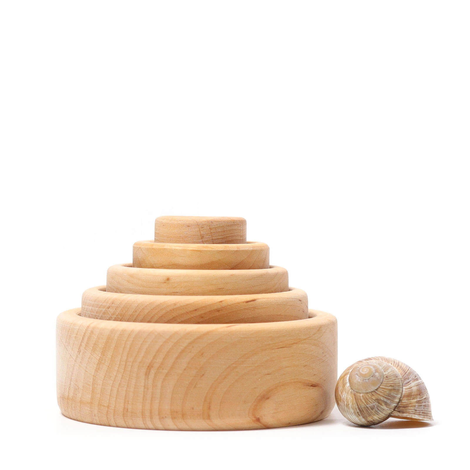 5 Stacking Bowls - Natural