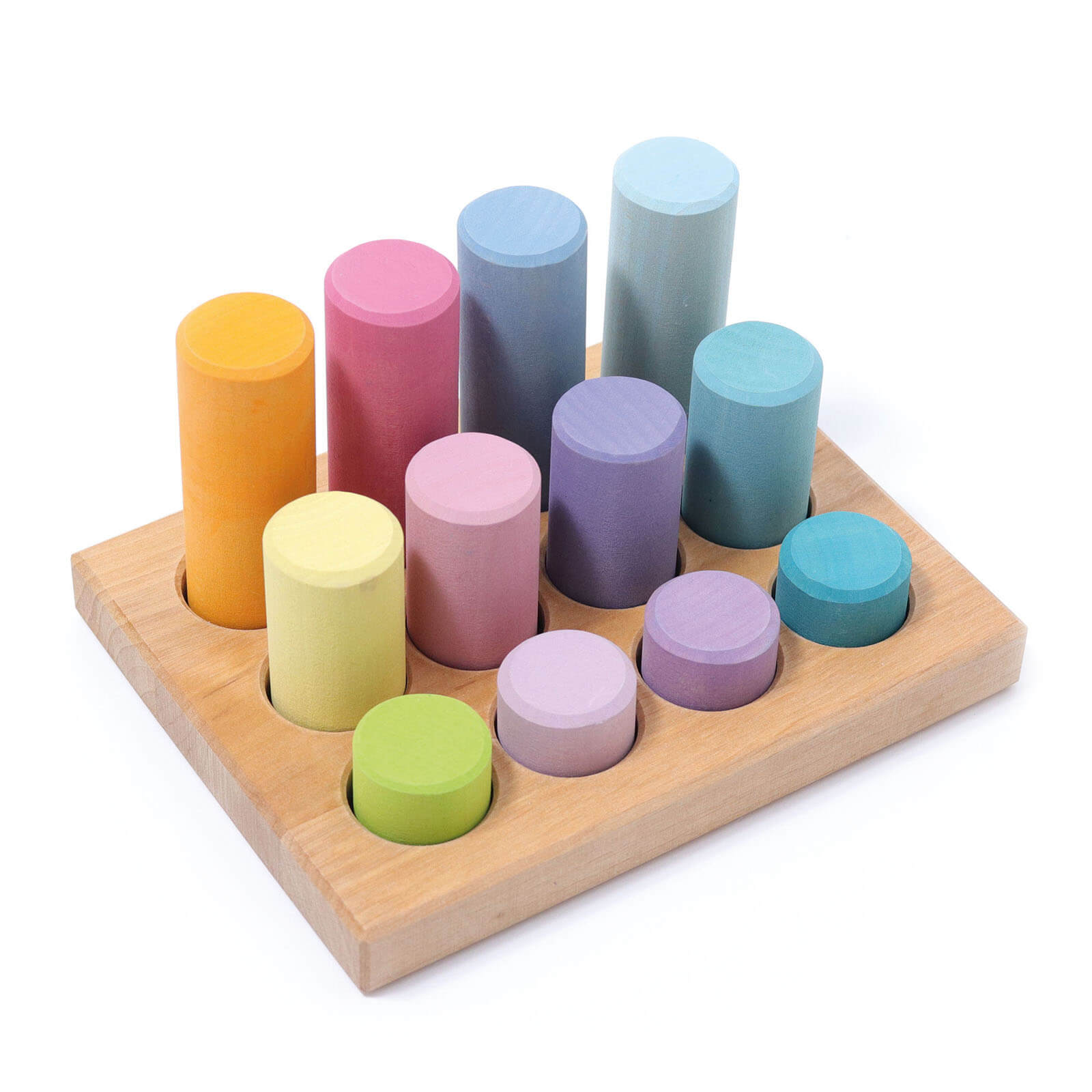 Stacking Game Small Pastel Rollers