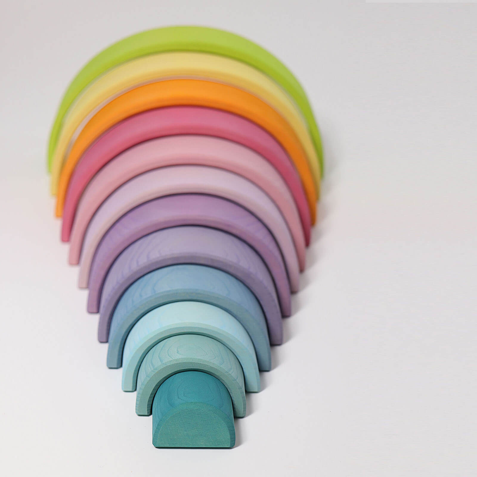 Large Wooden Rainbow - Pastel