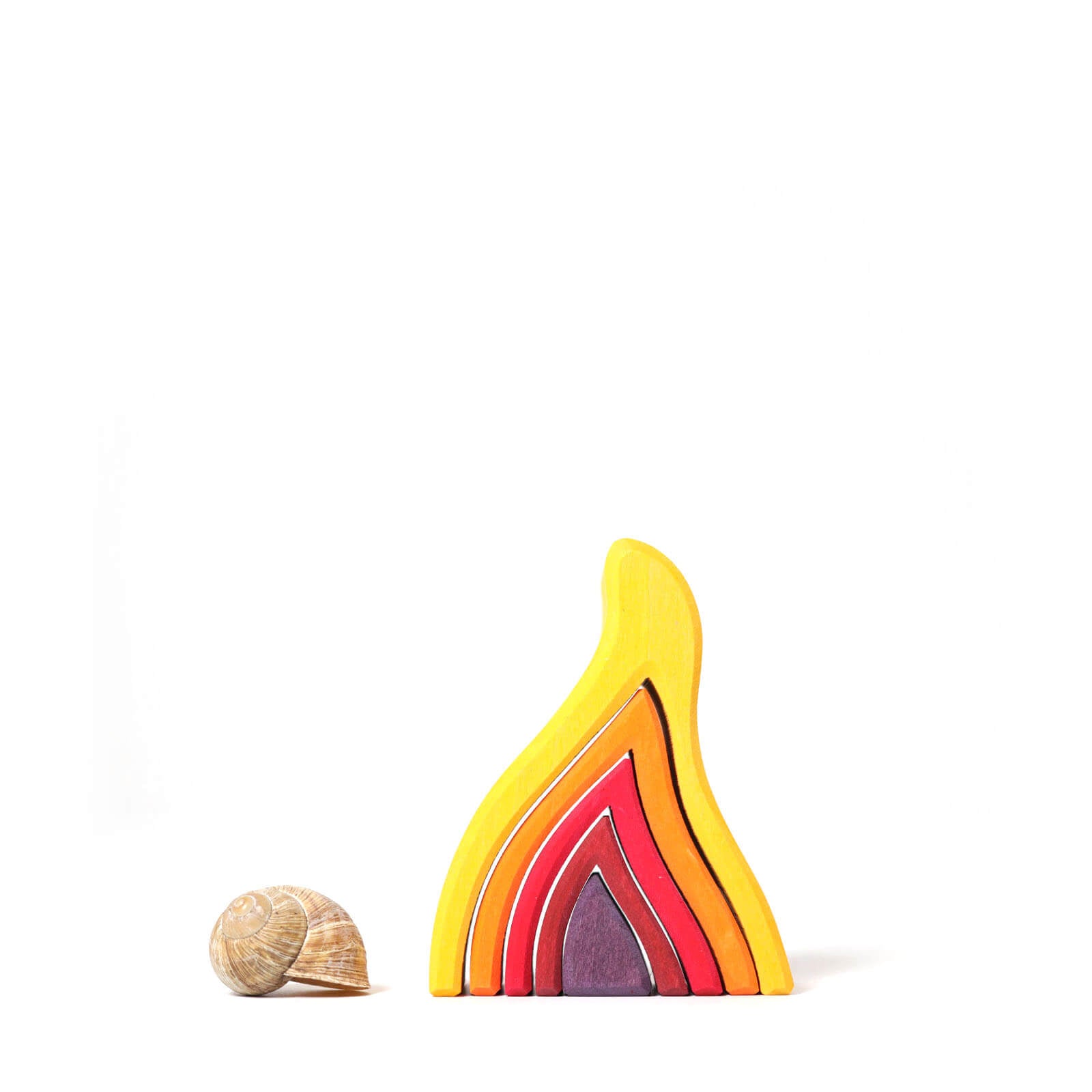 Wooden Stacking Small Fire