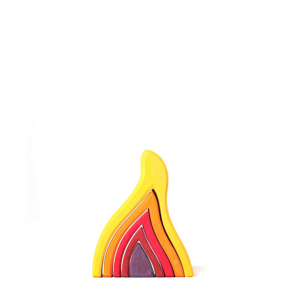 Wooden Stacking Small Fire