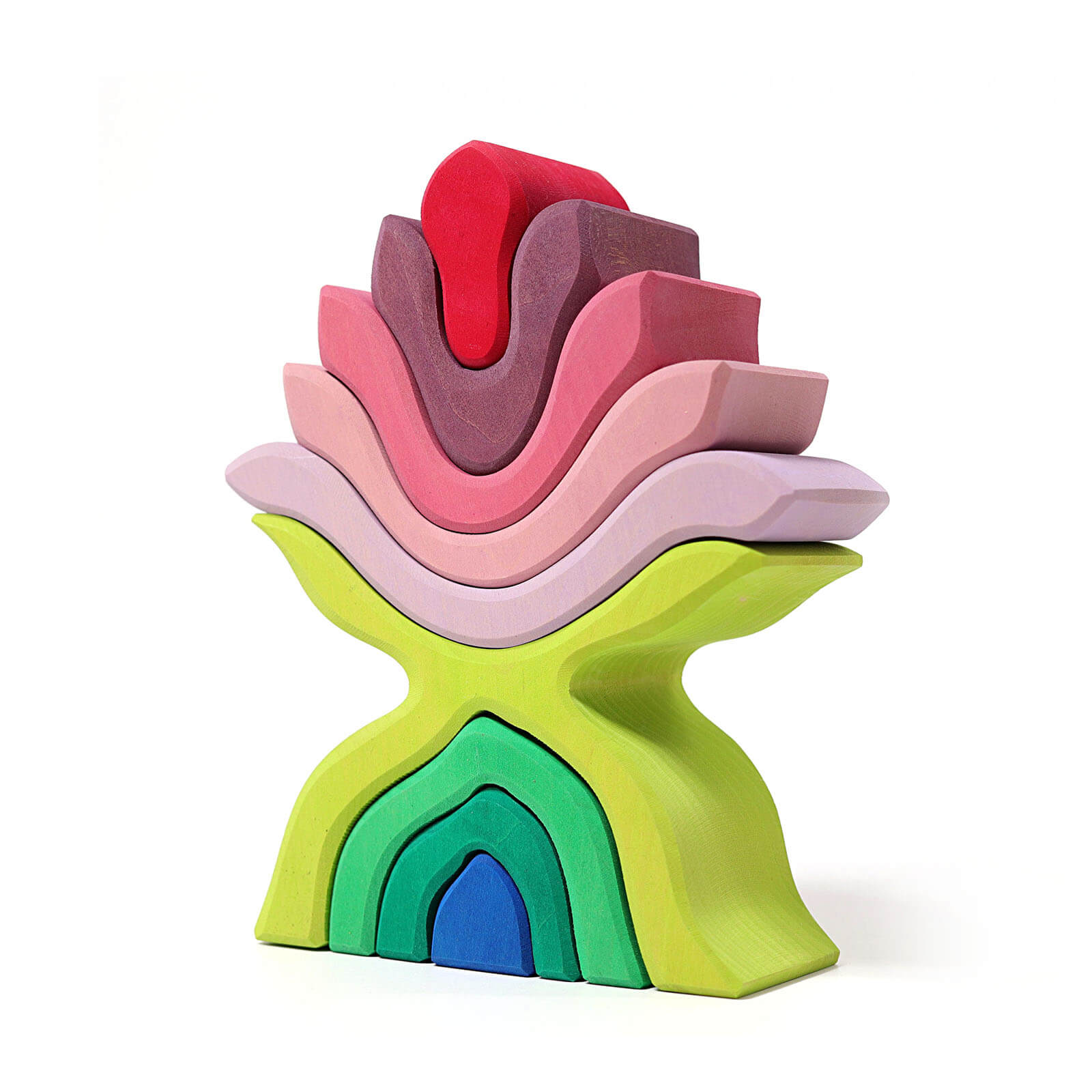 Wooden Stacking Flower