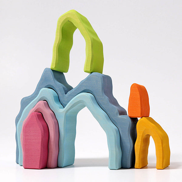 Wooden Stacking Cave Arch