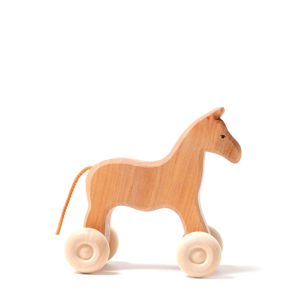 Wooden Pull Along - Horse Willy