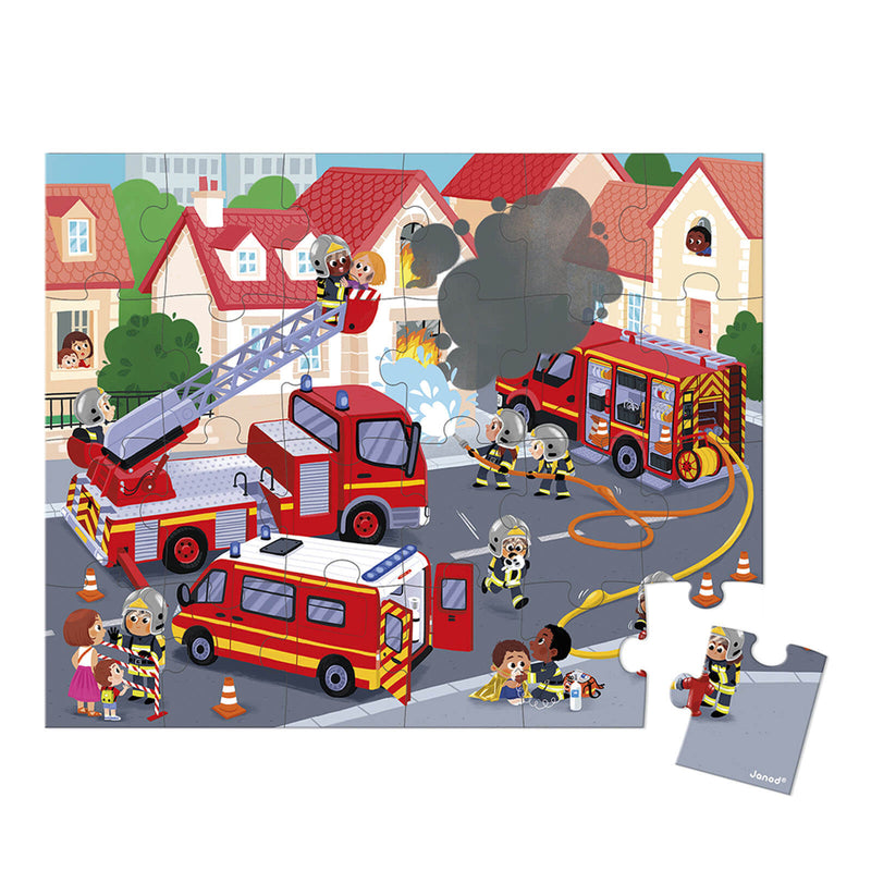 Puzzle Firemen - 24 Pieces