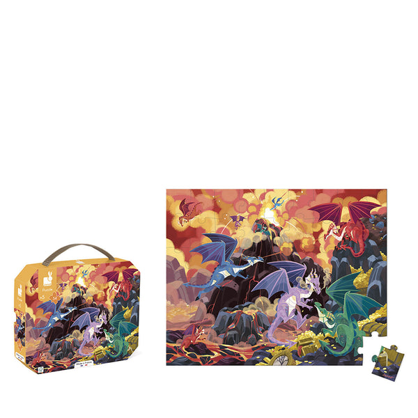 Puzzle Fiery Dragons- 54 Pieces