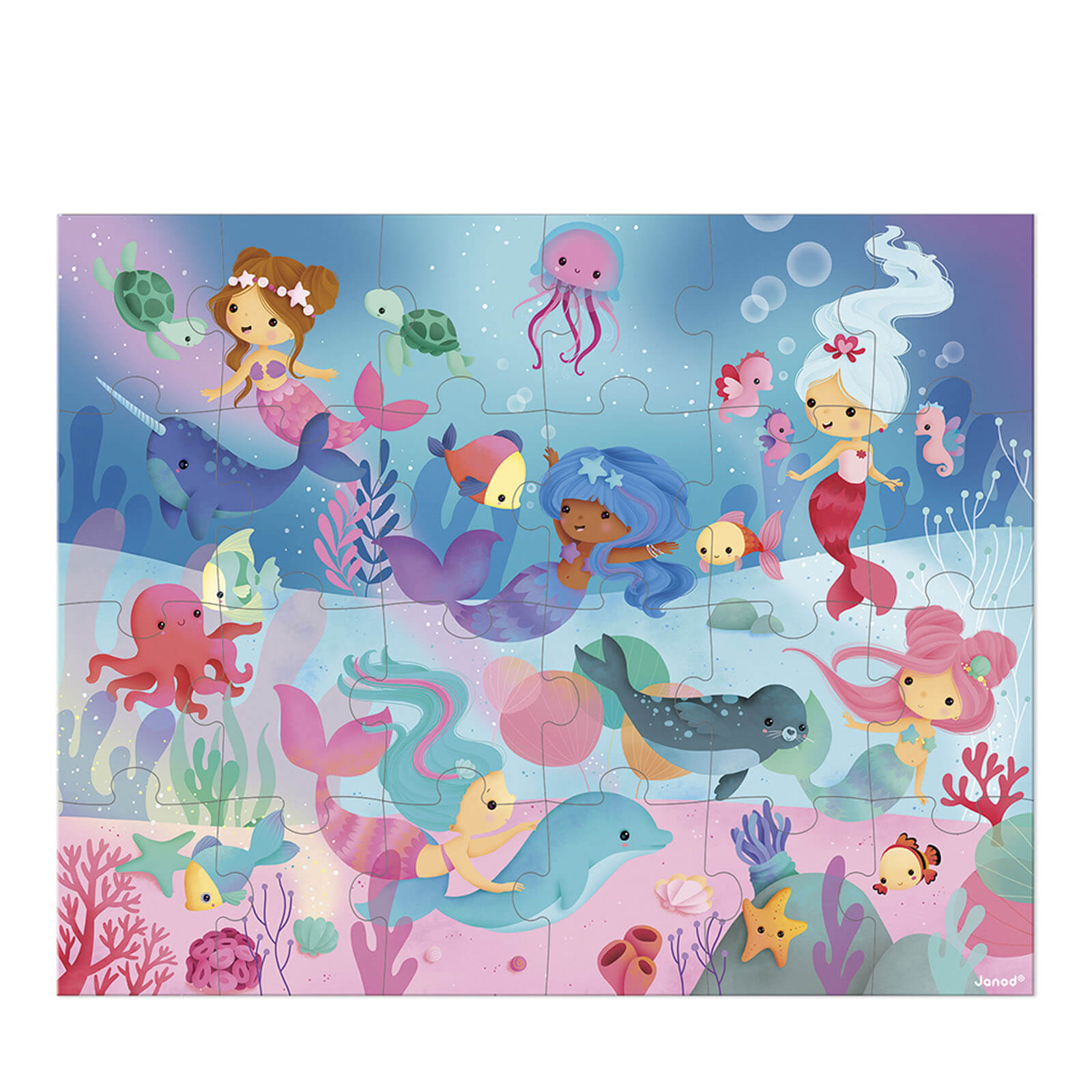 Puzzle Mermaids - 24 Pieces