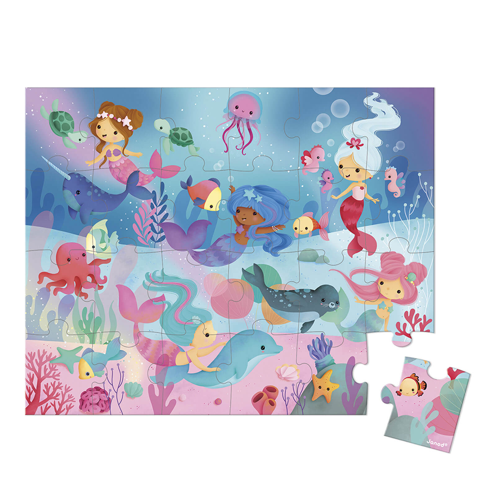 Puzzle Mermaids - 24 Pieces