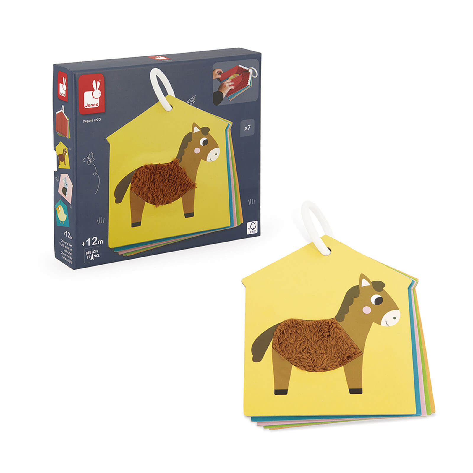 Farm Tactile Cards Set