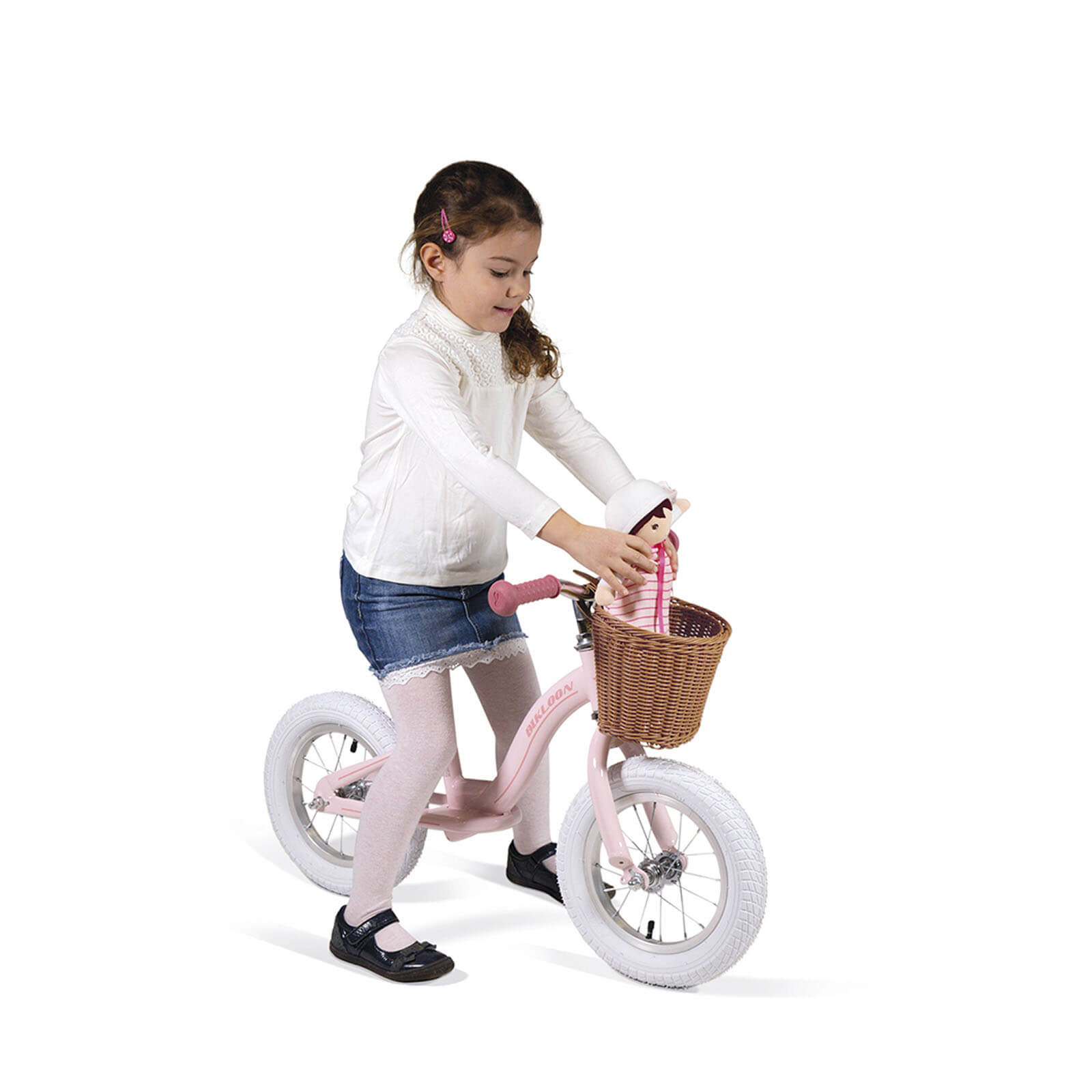 Vintage Metal Bikloon Balance Bike - Pink