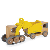Dump Truck And Bulldozer