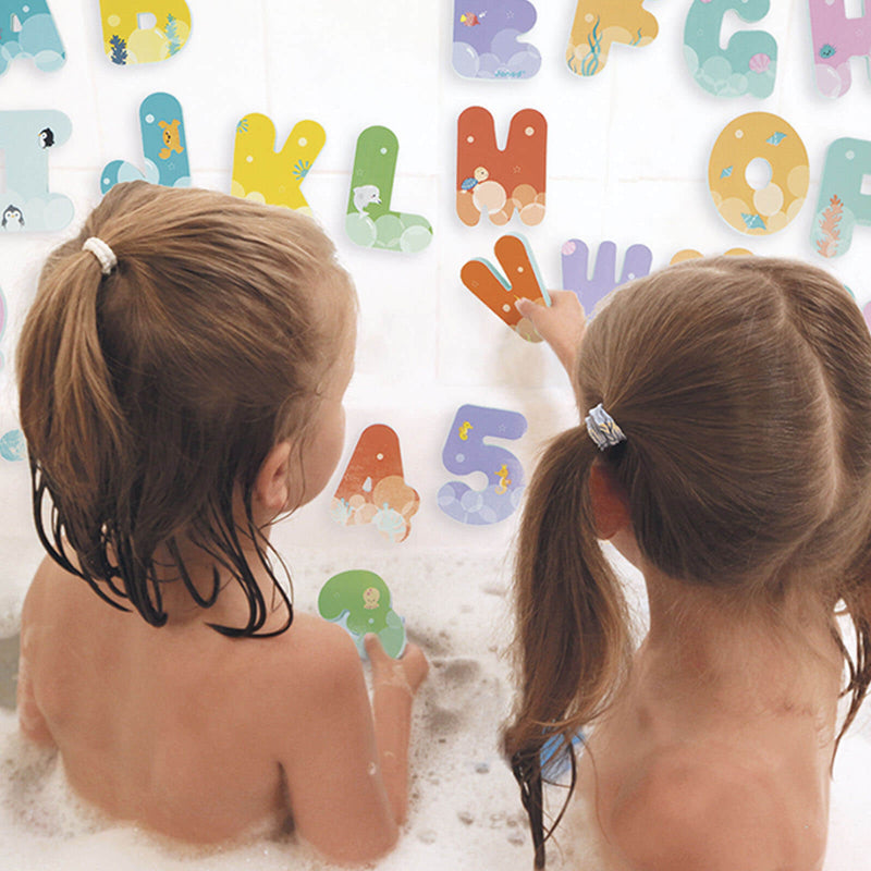 Bath Time Letters And Numbers
