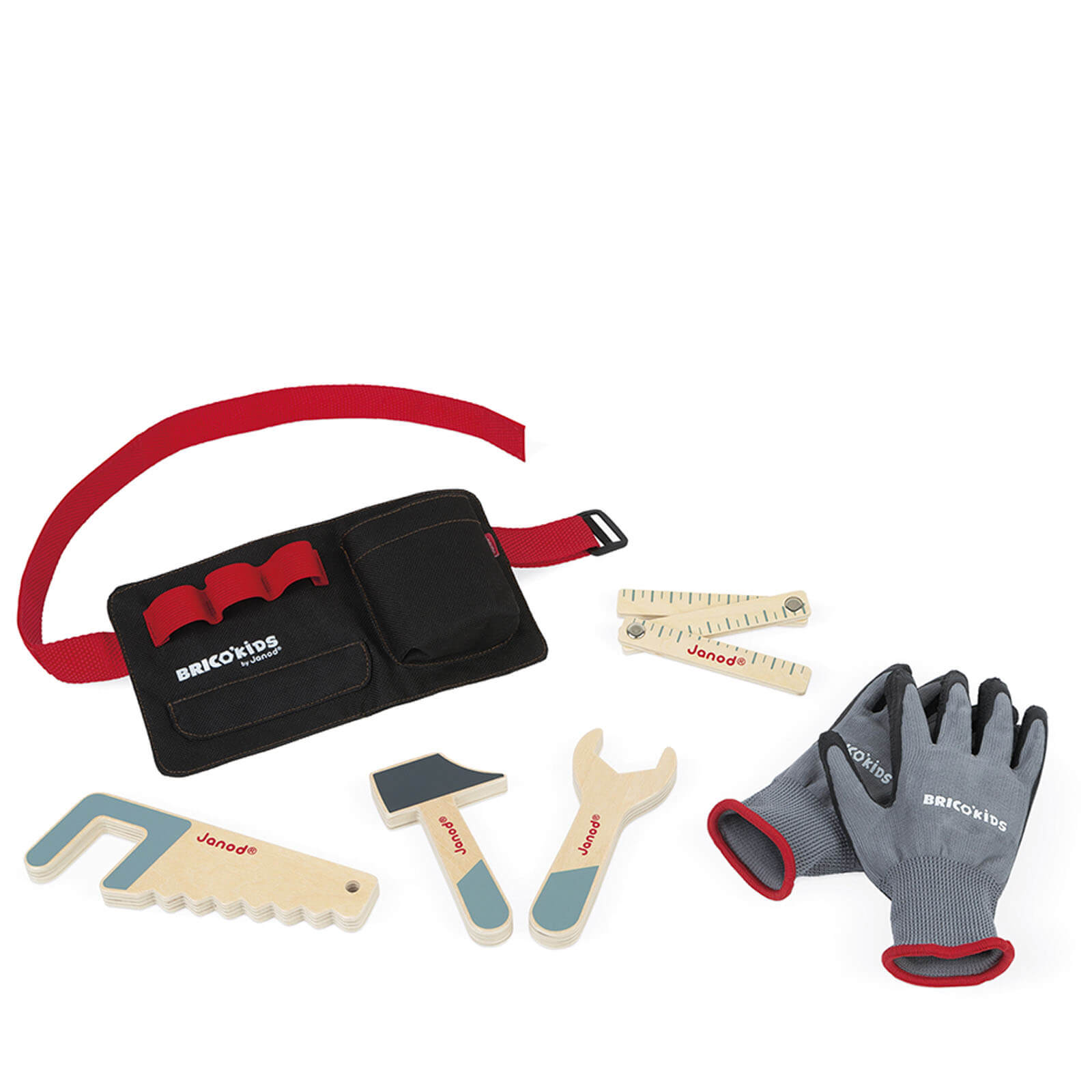 Brico'kids Tool Belt And Gloves Set