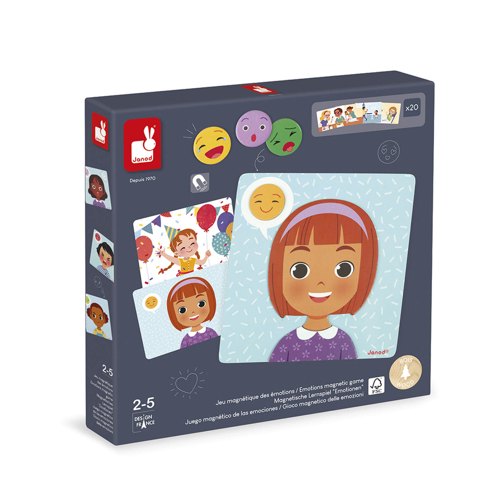 Emotions Magnetic Game