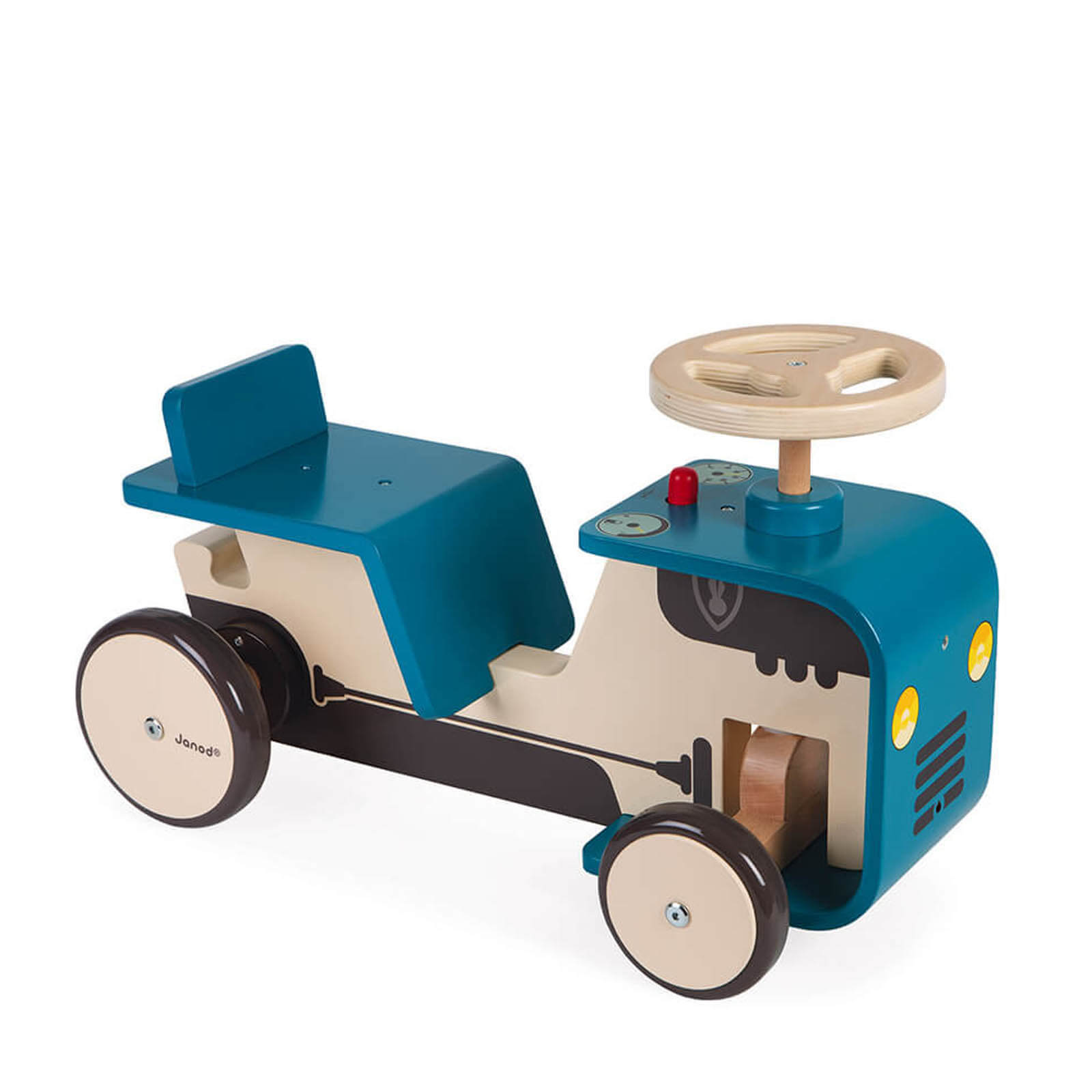 Janod Wooden Ride On Tractor – Small Kins