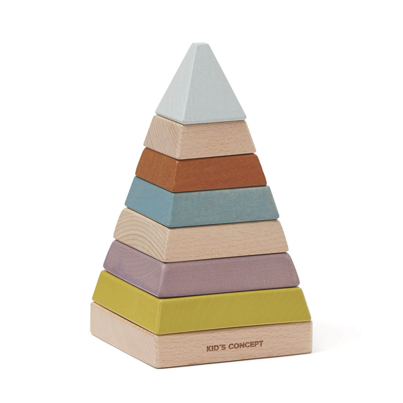 Neo Stacking Pyramid Multi Coloured