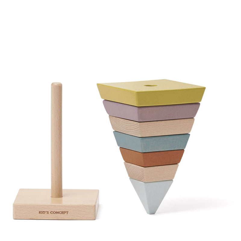 Neo Stacking Pyramid Multi Coloured