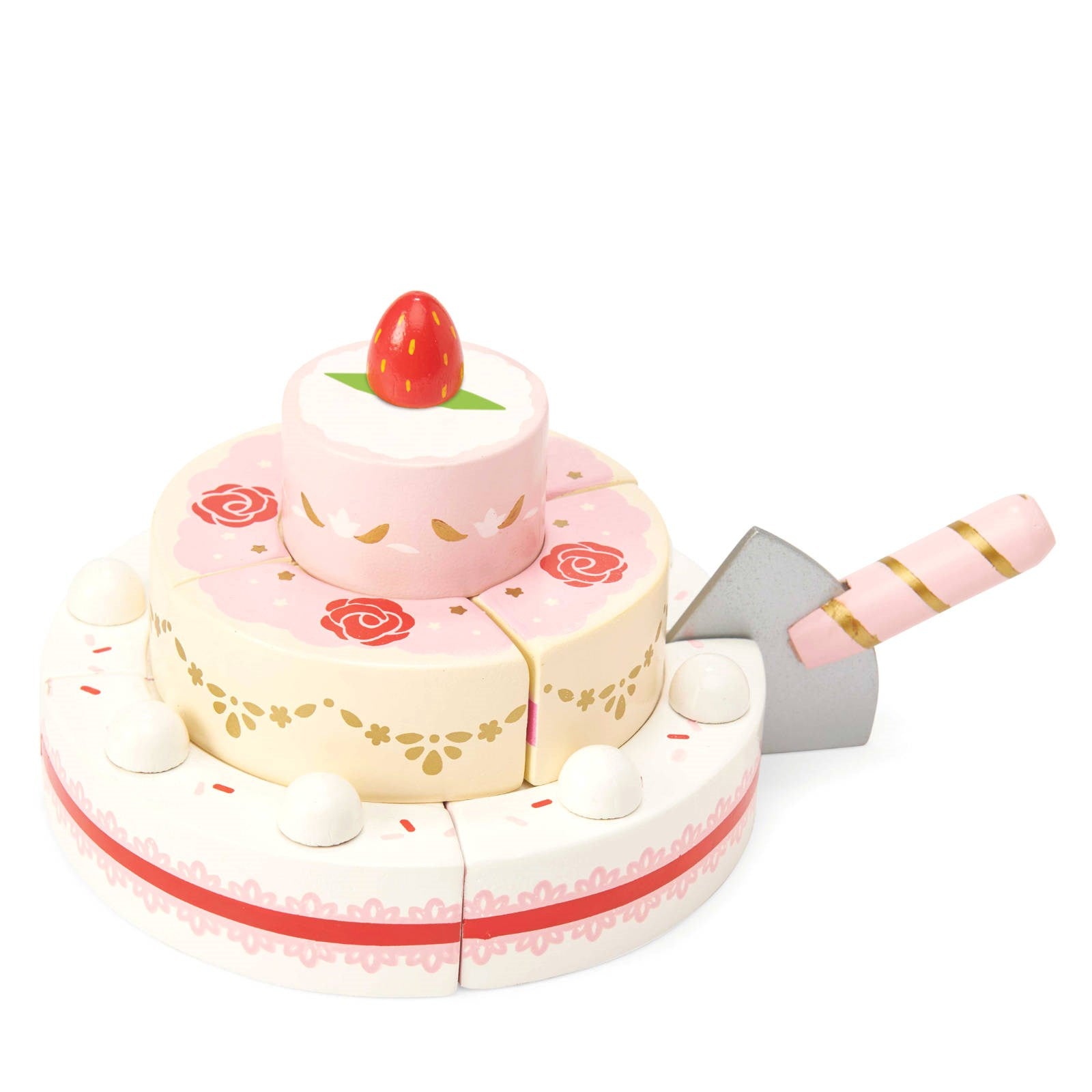 Strawberry Wedding Cake