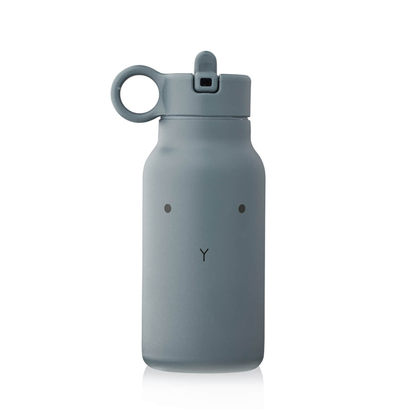 Falk Water Bottle 250 Ml Rabbit Whale Blue
