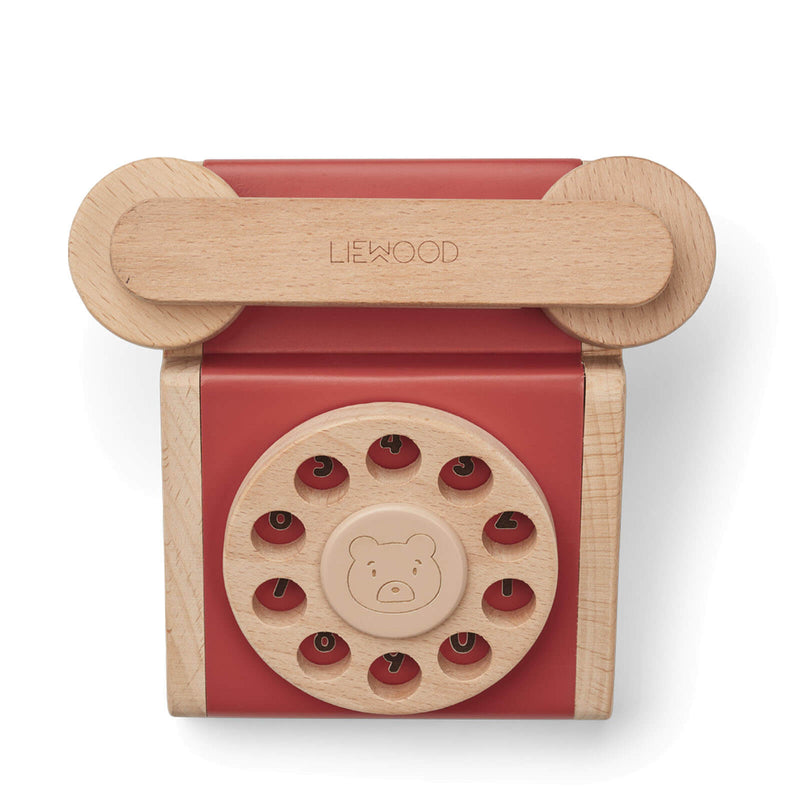 Selma Classic Phone Apple Red / Pale Tuscany Rose
