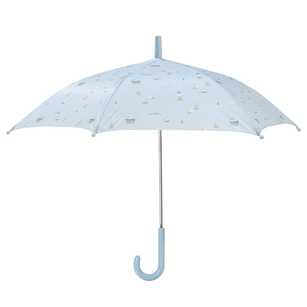 Little white shop umbrella