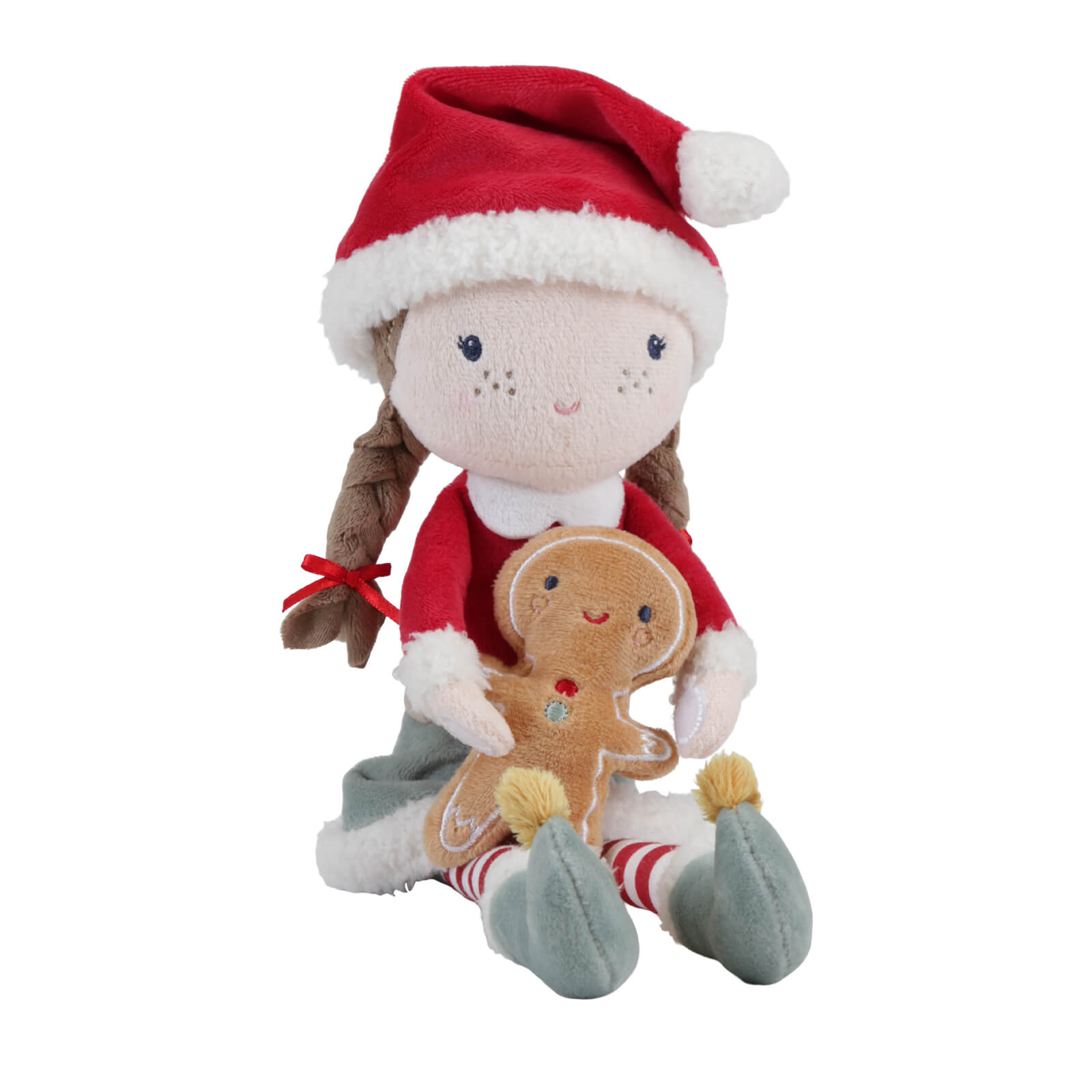 Cuddle Doll Christmas Rosa 35 cm