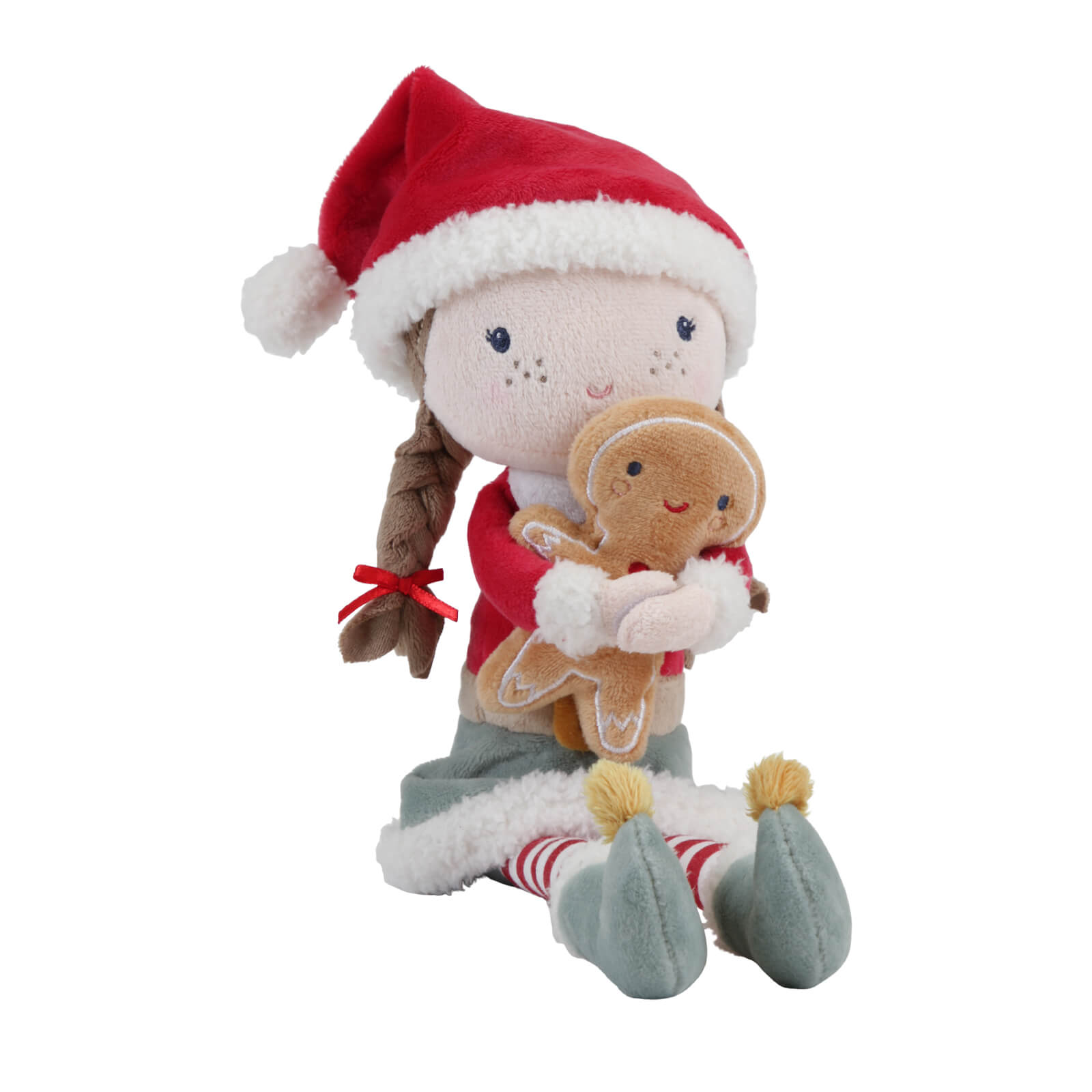 Cuddle Doll Christmas Rosa 35 cm