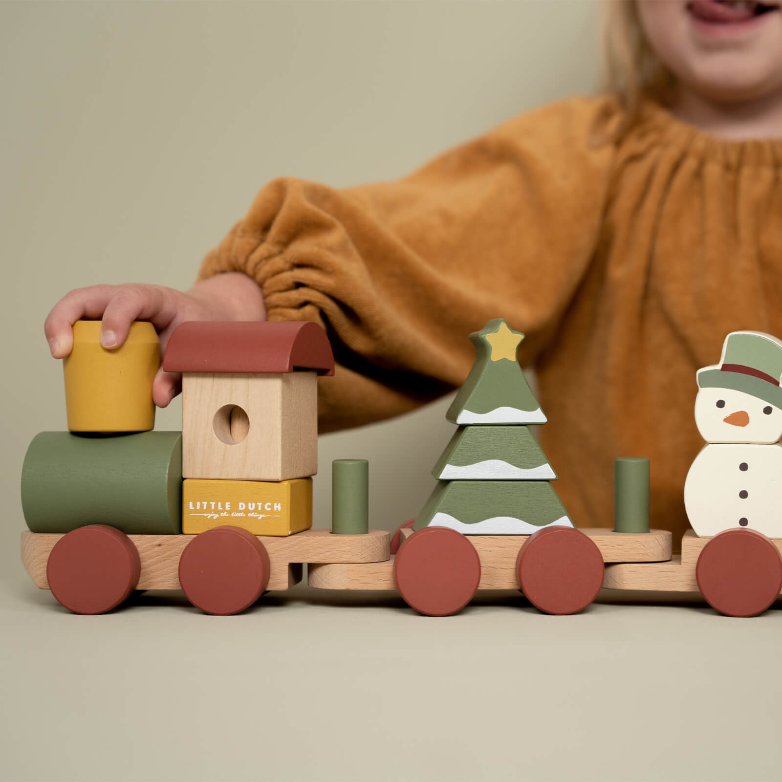 Christmas Stacking Train