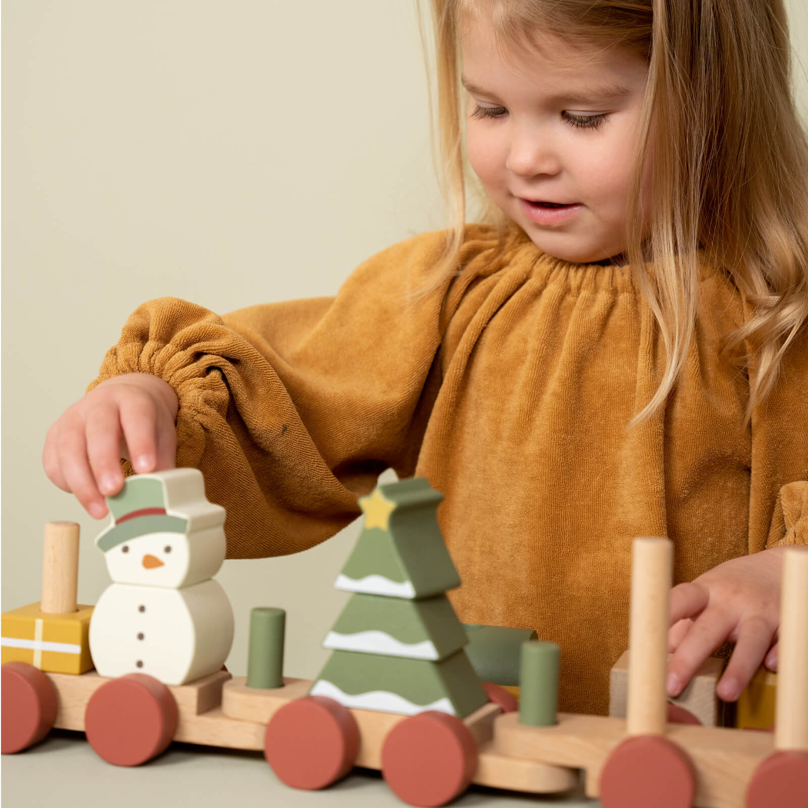 Christmas Stacking Train