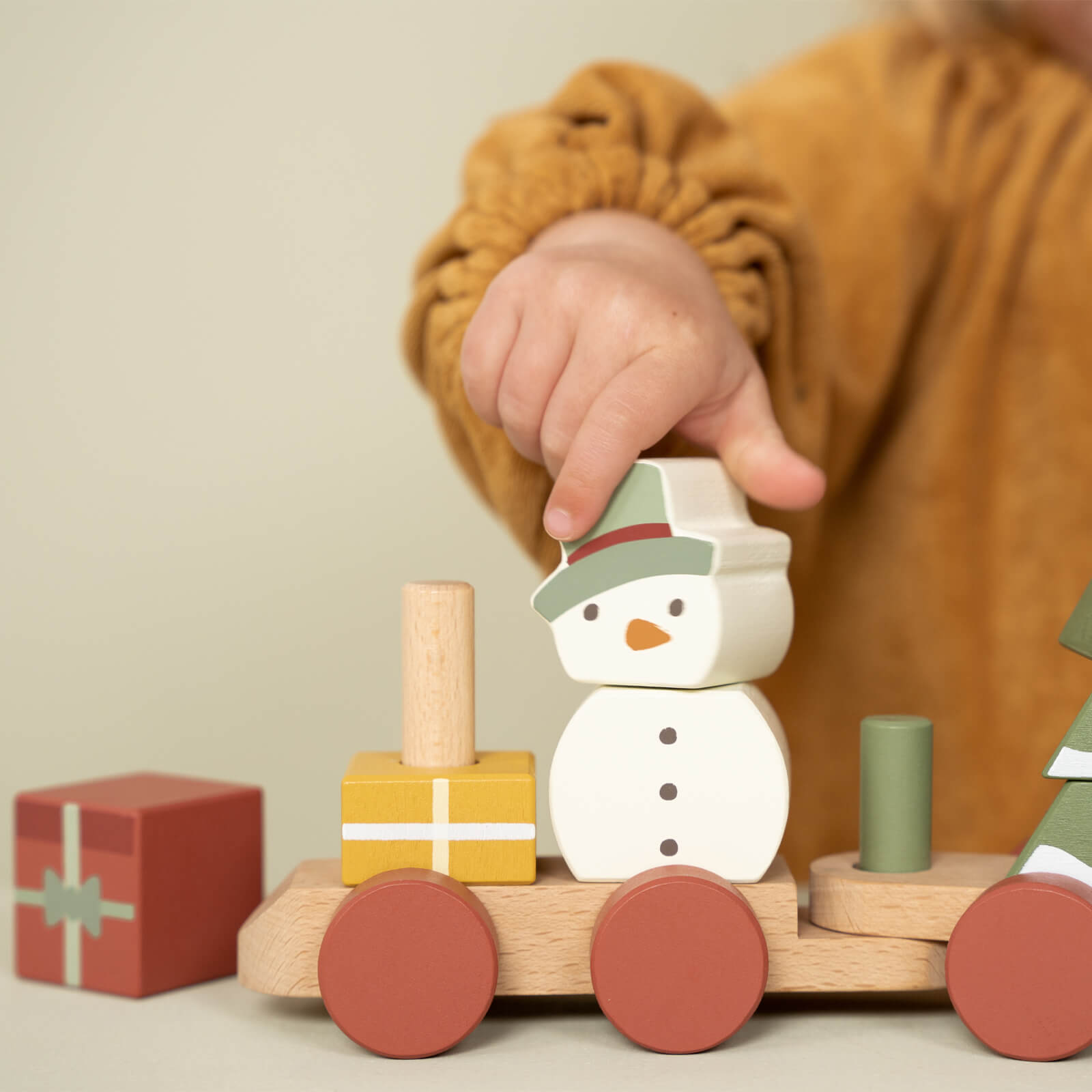 Christmas Stacking Train