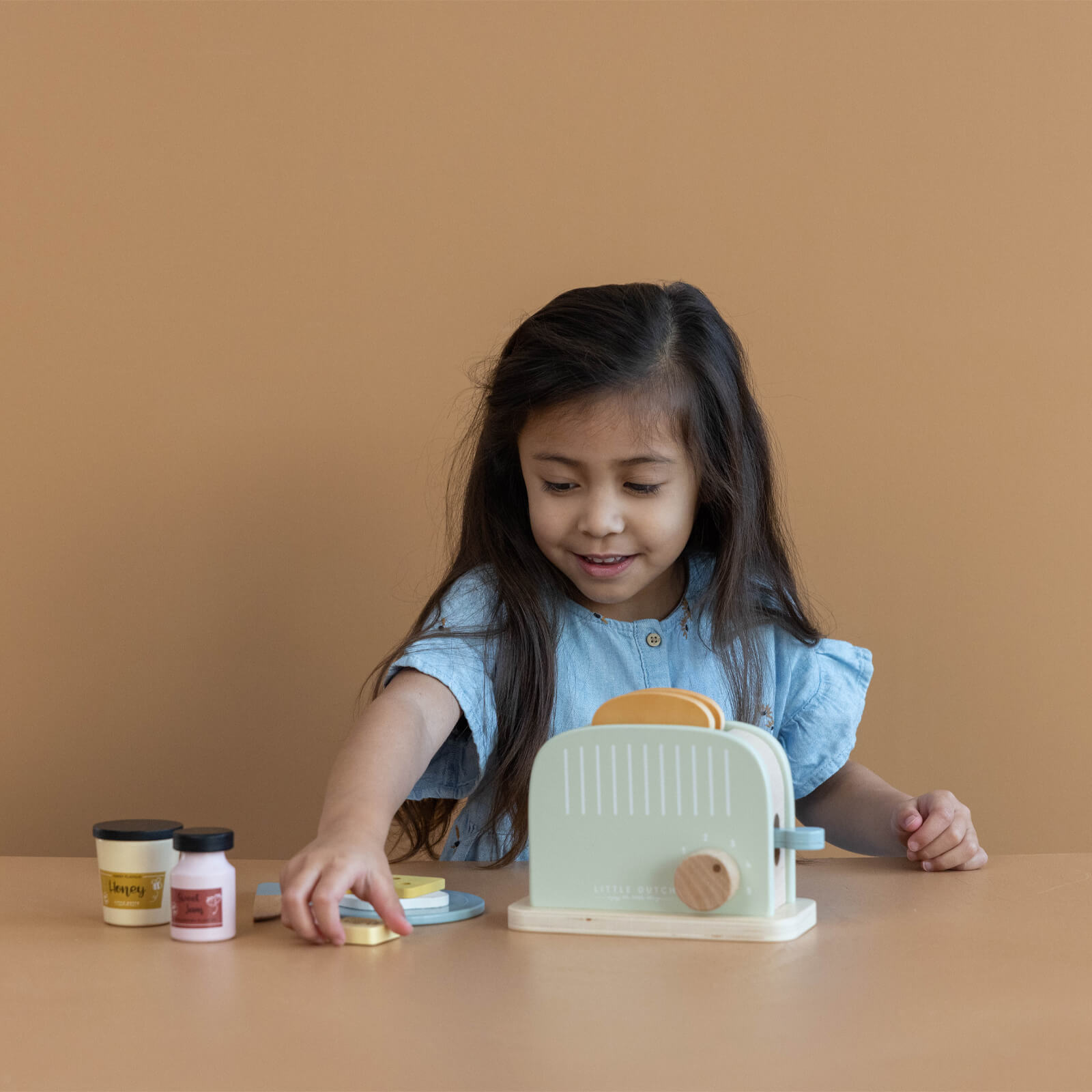 Wooden Toaster and Accessories