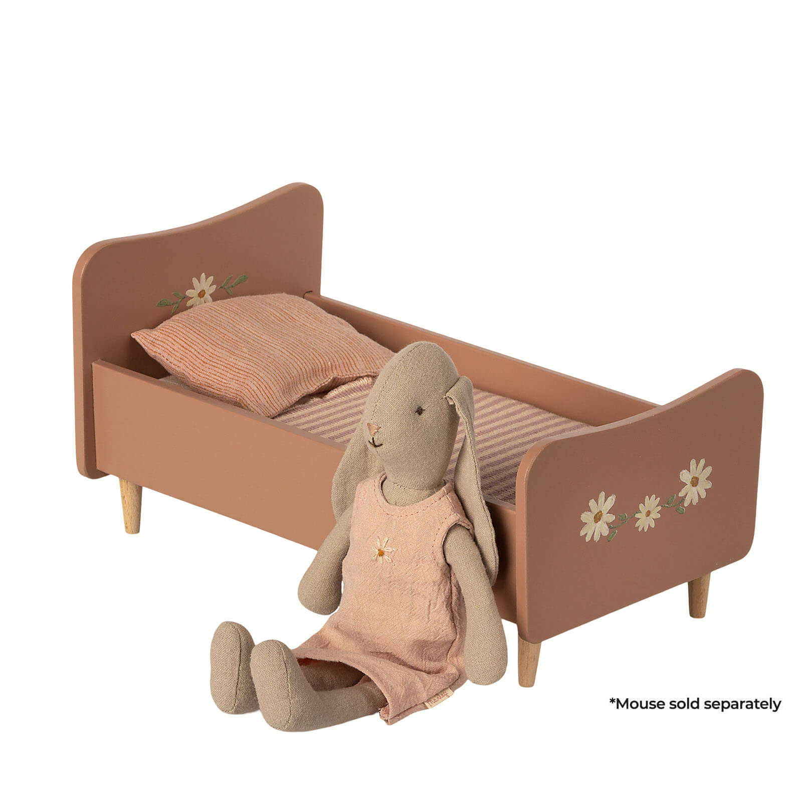 Wooden Bed Mini - Rose