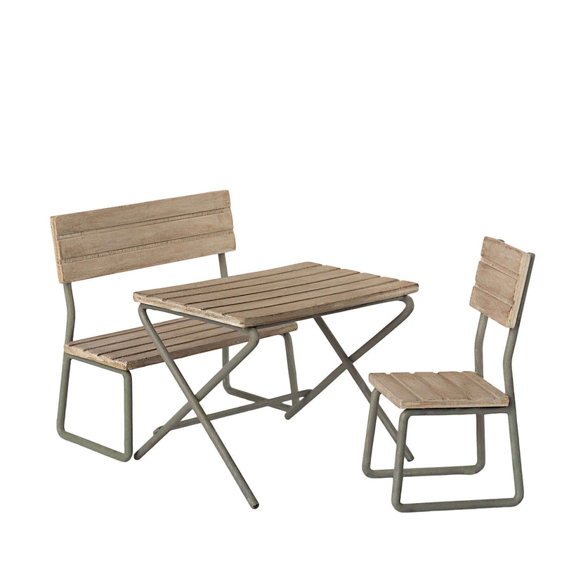 Garden Set Table With Chair and Bench
