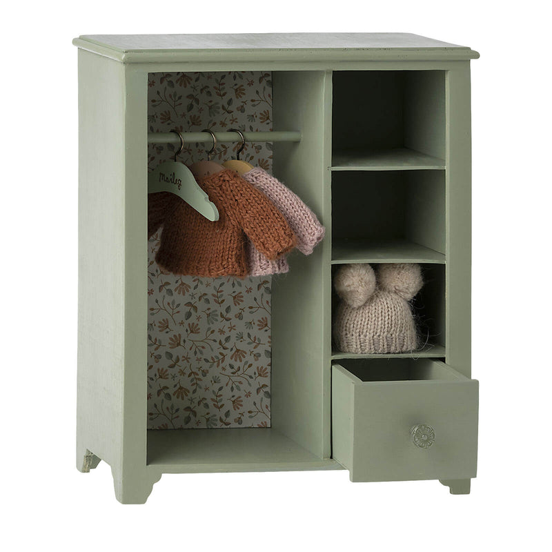 Large Wardrobe - Mint Green