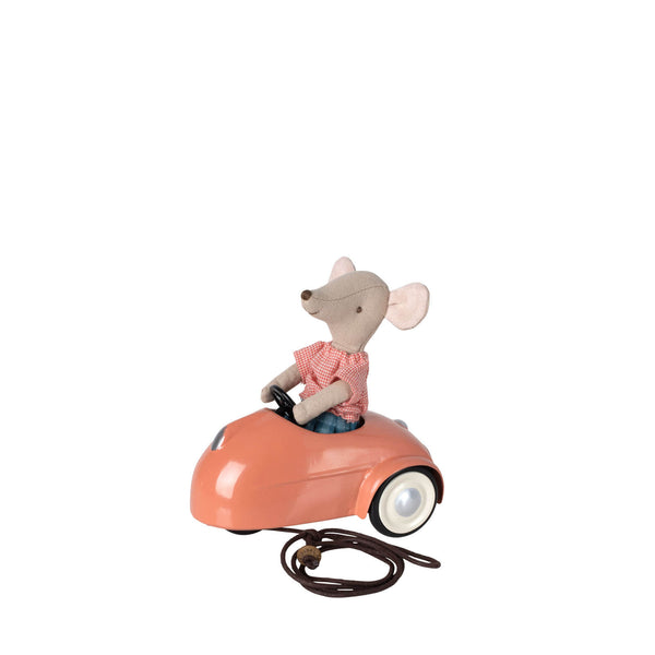 Mouse Car - Coral