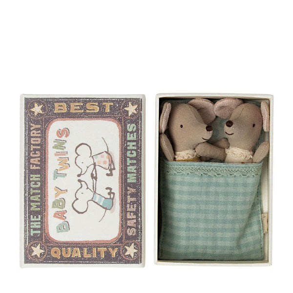 Twins - Baby Mice In Matchbox