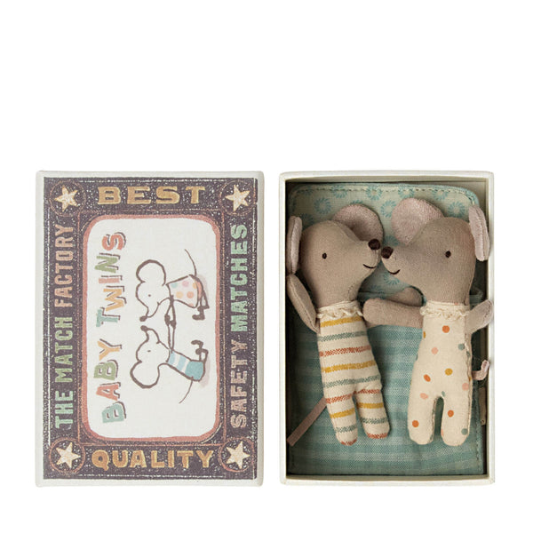Twins - Baby Mice In Matchbox