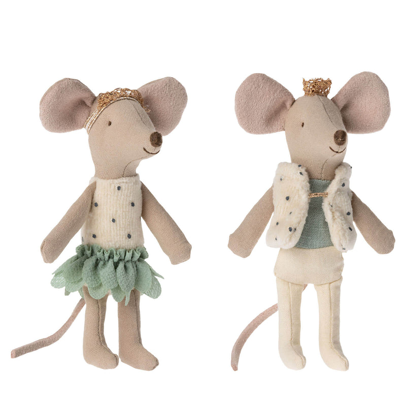 Royal Twins Mice - Little Sister And Brother In MatchBox