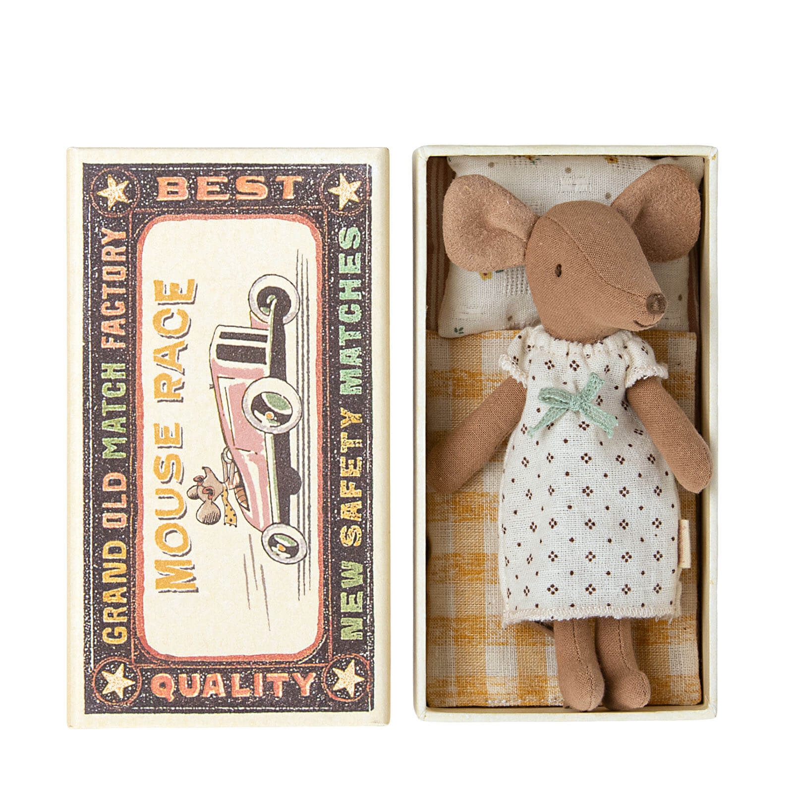 Big Sister Mouse In Matchbox