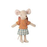 Big Sister Mouse For Tricycle With Rose Bag