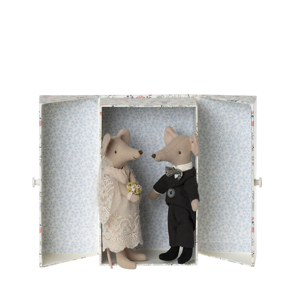 Wedding Mice Couple In Box