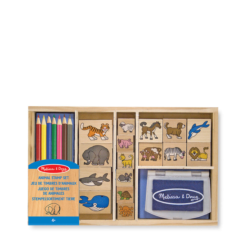 Wooden Stamp Set - Animals