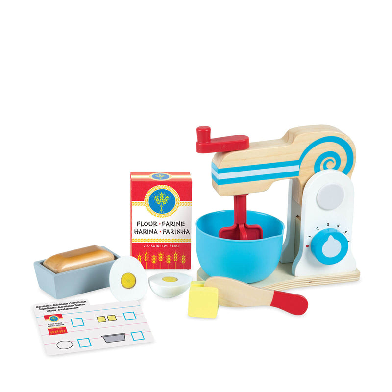 Melissa & Doug Make-a-Cake Mixer Set